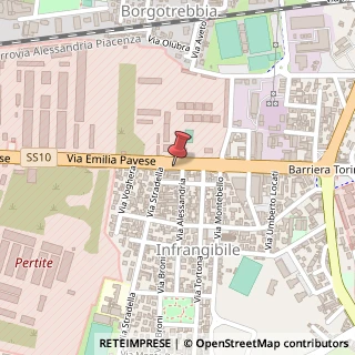 Mappa Via Emilia Pavese, 82, 29100 Piacenza, Piacenza (Emilia Romagna)