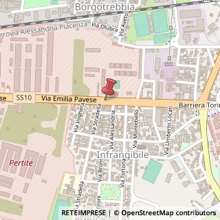 Mappa Via Emilia Pavese, 29, 29122 Piacenza, Piacenza (Emilia Romagna)