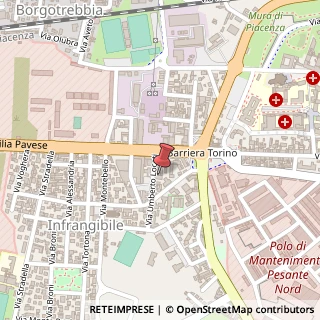 Mappa Via Umberto Locati, 8, 29121 Piacenza, Piacenza (Emilia Romagna)