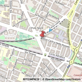 Mappa Piazza Marmolada, 14, 10129 Torino, Torino (Piemonte)