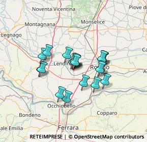 Mappa Via Roma, 45020 Villanova del Ghebbo RO, Italia (9.485)