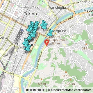 Mappa Via Argonne, 10133 Torino TO, Italia (0.87)