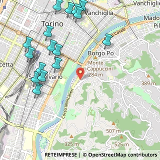Mappa Via Argonne, 10133 Torino TO, Italia (1.37235)