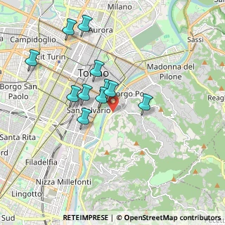 Mappa Via Argonne, 10133 Torino TO, Italia (1.65727)