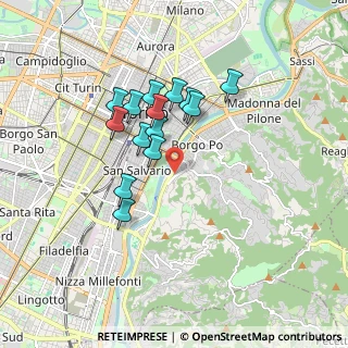 Mappa Via Argonne, 10133 Torino TO, Italia (1.47286)