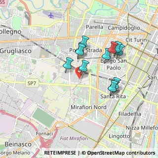 Mappa Via Pietro Ferrero, 10095 Lesna TO, Italia (1.57083)