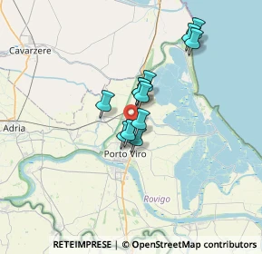 Mappa 45010 Porto Viro RO, Italia (4.88583)