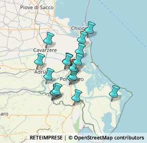 Mappa 45010 Porto Viro RO, Italia (10.41824)