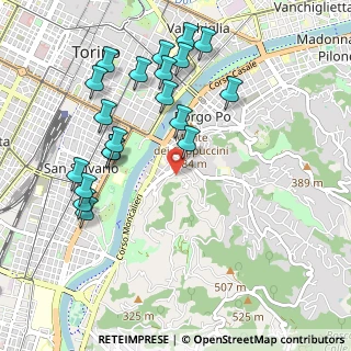 Mappa Viale Giacomo Curreno, 10133 Torino TO, Italia (1.0795)