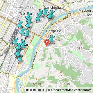 Mappa Viale Giacomo Curreno, 10133 Torino TO, Italia (1.283)