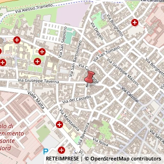 Mappa Vicolo San Matteo, 8, 29121 Piacenza, Piacenza (Emilia Romagna)