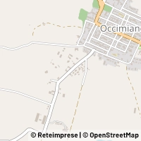 地図 Occimiano