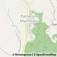 Kaart Passerano Marmorito