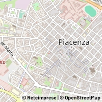 Kaart Piacenza