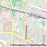 Mapa Torino