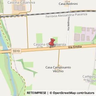 Mappa Via Emilia Ovest San Nicolò, 90, 29010 Rottofreno, Piacenza (Emilia Romagna)