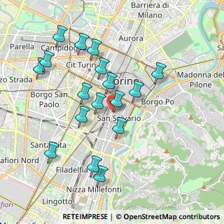 Mappa Via Nizza, 10125 Torino TO, Italia (1.9)