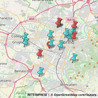 Mappa Via Morozzo, 10141 Torino TO, Italia (3.6625)