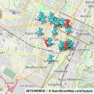Mappa Via Morozzo, 10141 Torino TO, Italia (1.7745)