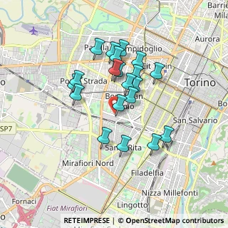 Mappa Via Morozzo, 10141 Torino TO, Italia (1.492)