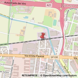 Mappa Via Antonio Morenghi, 24, 29121 Piacenza, Piacenza (Emilia Romagna)
