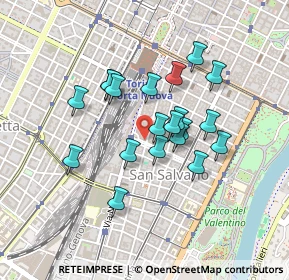 Mappa 10125 Torino TO, Italia (0.353)