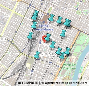 Mappa 10125 Torino TO, Italia (0.427)