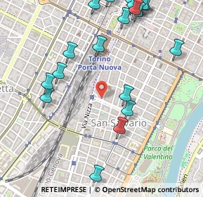 Mappa 10125 Torino TO, Italia (0.6725)