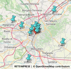 Mappa 10125 Torino TO, Italia (5.5875)