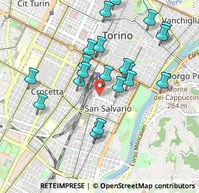 Mappa 10125 Torino TO, Italia (0.9295)