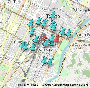 Mappa 10125 Torino TO, Italia (0.6845)