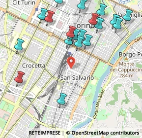 Mappa 10125 Torino TO, Italia (1.249)