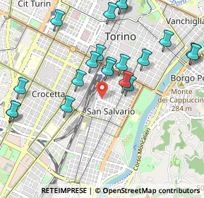 Mappa 10125 Torino TO, Italia (1.103)