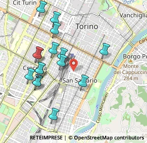 Mappa 10125 Torino TO, Italia (0.99563)