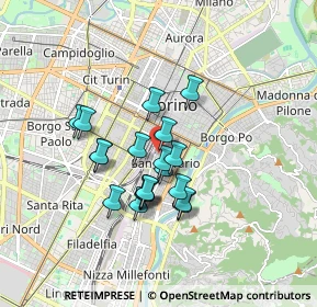 Mappa 10125 Torino TO, Italia (1.344)