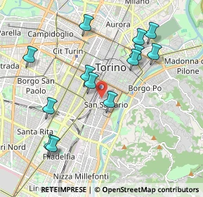 Mappa 10125 Torino TO, Italia (2.03385)