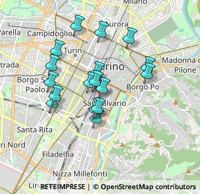 Mappa 10125 Torino TO, Italia (1.49882)