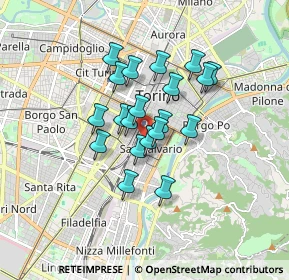 Mappa 10125 Torino TO, Italia (1.2515)