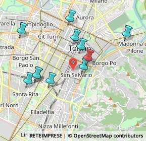 Mappa 10125 Torino TO, Italia (1.91273)