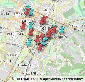 Mappa 10125 Torino TO, Italia (1.32421)