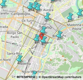 Mappa 10125 Torino TO, Italia (2.61933)