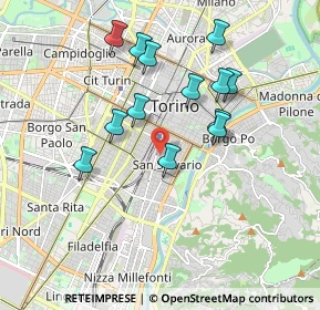 Mappa 10125 Torino TO, Italia (1.71154)