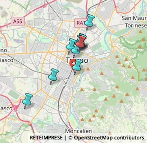 Mappa 10125 Torino TO, Italia (2.60273)