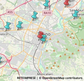 Mappa 10125 Torino TO, Italia (5.93273)