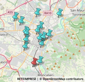 Mappa 10125 Torino TO, Italia (3.32706)