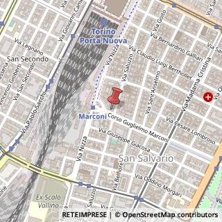 Mappa Via Saluzzo, 44, 10125 Torino, Torino (Piemonte)