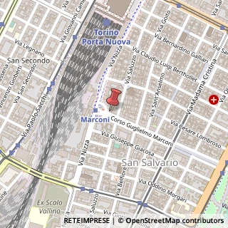 Mappa Corso Guglielmo Marconi, 3, 10125 Torino, Torino (Piemonte)