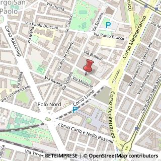 Mappa Via Modane, 16, 10141 Torino, Torino (Piemonte)