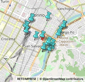 Mappa Via Giuseppe Baretti, 10100 Torino TO, Italia (0.7055)