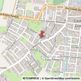 Mappa Via Grazioli C., 29015 Castel San Giovanni, Piacenza (Emilia Romagna)